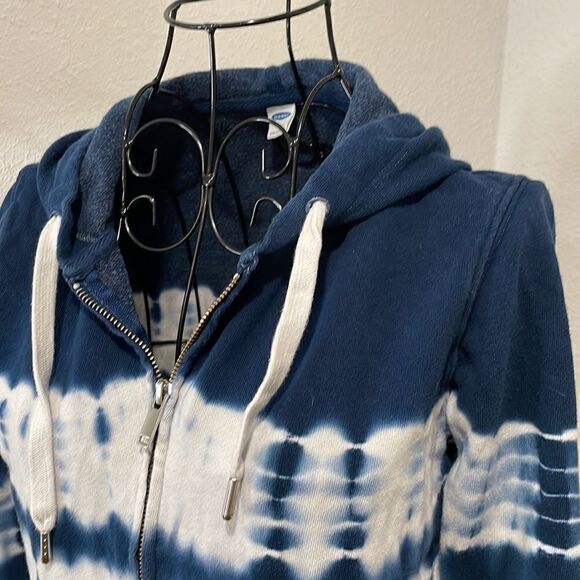 Old navy tie dye zip up hoodie size XS - Picture 3 of 9